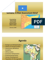 Somalia Risk Assessment Brief