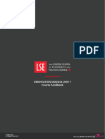 LSE PPA OMU1 Course Handbook