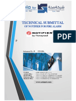 Technical Submittal of Notifier - Rev3