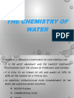 Chemistry of Water