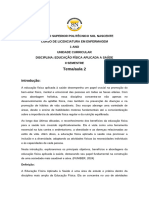 Educação Fisica Aplicada A Saude - Solnascente.