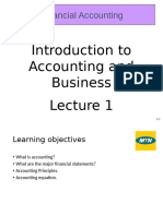 ACCT-110 LECTURE 1-Introduction To Accounting and Business