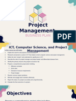 Project Management: Business Plan