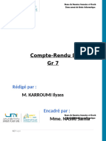 Compte Rendu BDA 8