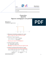 Cort TD 2 Signaux Analogiques Non Periodiq