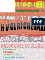 Mechanical Properties of Fluids - 2003