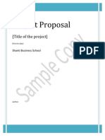 Project Proposal