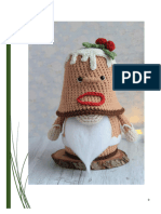 Gingerbread Gnome Pattern