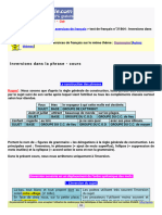 Inversions Dans La Phrase - 1601657799591