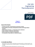 Chapter 4 - (ChE 103 - Heat Effects)