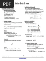 Variables Aleatoires Fiche Cours