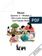 MUSIC10 - Q2 - Mod1 - Afro Latin American and Popular Music