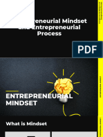 Entrepreneurial Mindset