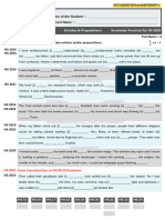 Cla Sse S.co M HS - 2 024: Grammar Grammar Practice For HS 2025 Articles & Prepositions