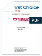 Spare Parts Diagram For: Vacuum Pack 530-STE