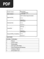 SL - Order Particulars: Operational Policy