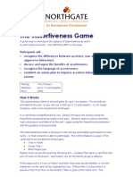 Assertiveness Game