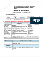 4° Ses Cyt Jue 7 Clases de La Materia 933623393 Prof Yessenia