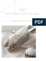 Bunny Embroidery Guide STEP 1