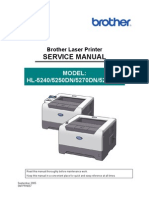 Brother Service Manual - 5240,5250D, 5270DN