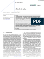 Bus Strat Env - 2022 - Galletta - ESG Controversies and Bank Risk Taking