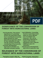 Conversion of Forest To Agricultural Land