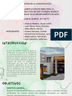 Planificación de Obra