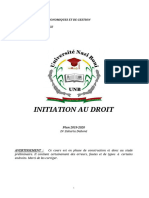 Cours Initiation Au Droit L1S1 2019 2020