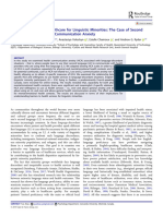 2021-Zhao Et Al - Language Barriers To Healthcare For Linguistic Min