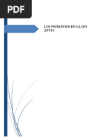 Los Principios de La Ley 29783