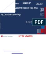 SESIÓN 07. LEY DE NEWTON ANALISIS DE FUERZAS Okok