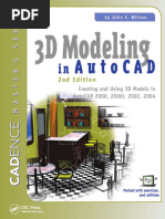 John Wilson (Author) - 3D Modeling in AutoCAD - Creating and Using 3D Models in AutoCAD 2000, 2000i, 2002, and 2004-CRC Press (2001)