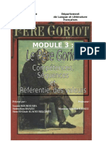 Le Pére Goriot - Projet Séquenciel.