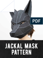 Jackal Mask Pattern-By Kamui Cosplay