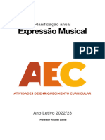 Planificacao Anual Musica