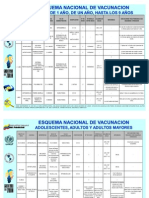 Esquema Nacional de Vacunacion