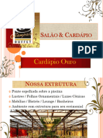 Cardápio Ouro Sampaio