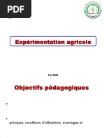 Experimentation Agricole