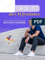 La Checklist Du CM Freelance