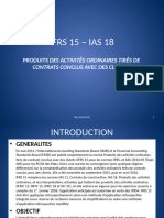 Ifrs 15 - Ias 18