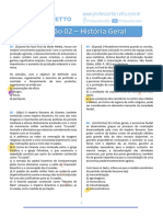 Revisão Periódica História Geral 2