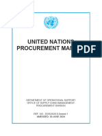 UN Procurement Manual