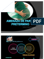 Amenaza de Parto Pretermino