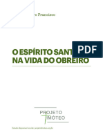 O Espirito Santo Na Vida Do Obreiro Mauro Francisco Estudos