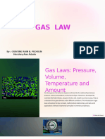 Gas Laws Pressure Volume Temperature and Amount