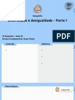 Diversidade e Desigualdade Parte 1: Geografia