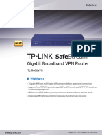 TL-R600VPN v1 Datasheet