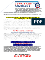 ATIVIDADE 1 - Com Base Nos Conceitos Sobre As Competências Fundamentais e Necessárias para o Exercício Da Profissão Discutidos No Li