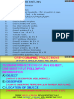 L13 Projection On POINTS and LINES