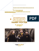 ? Script Hogwarts ! @lulushifter On Tiktok & Pinterest Don't Repost ??